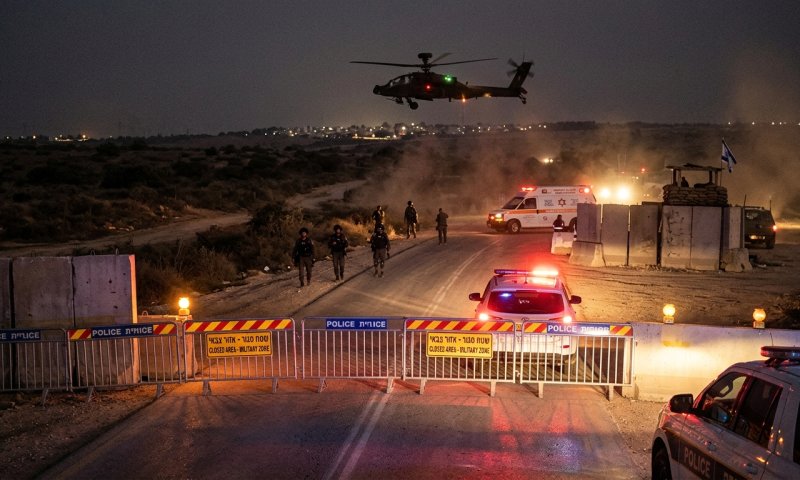 תקרית אש בסוריה: ירי לעבר מוצב צה"ל, מסוק קרב תקף בתגובה