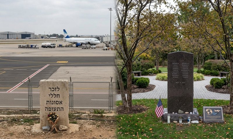ארונותיהם של שני הישראלים שנהרגו בהתרסקות המטוס נחתו בארץ