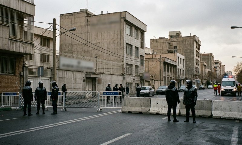 איראן עצרה והכתה עובדים בשגרירות צרפת; פריז: "יהיו השלכות"