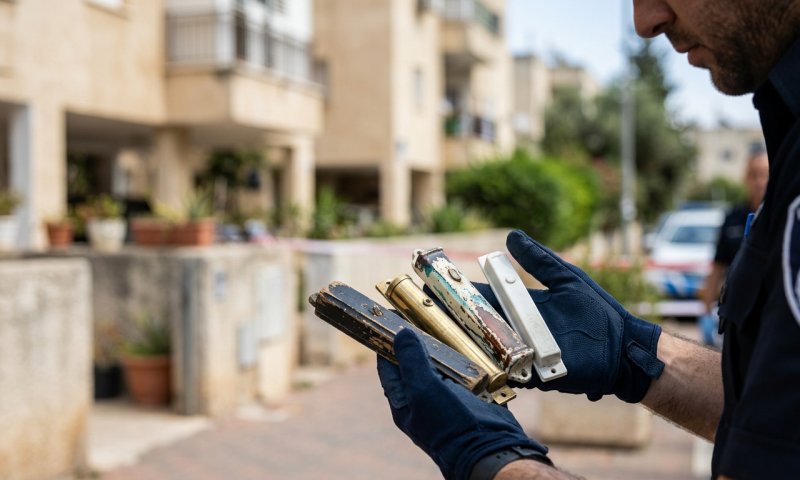 תושב חברון ששהה בישראל בצורה בלתי חוקית נעצר: גנב מזוזות מעשרות בתים בחולון ובת ים