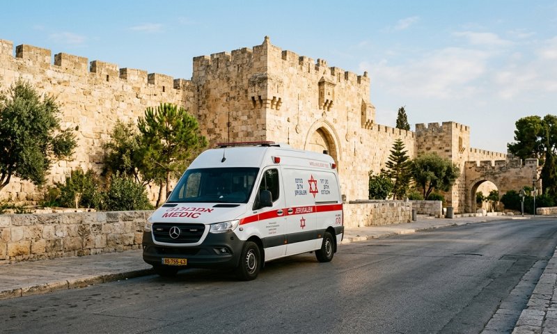 בת 90 נחנקה מאוכל בעיר העתיקה ואיבדה דופק - ליבה שב לפעום