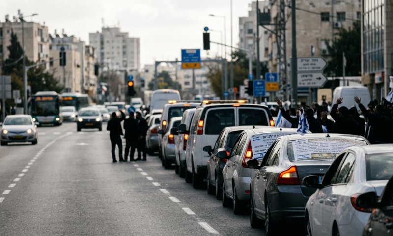 הפלג הירושלמי יצטרף למחאת הרכבים של אגודת ישראל