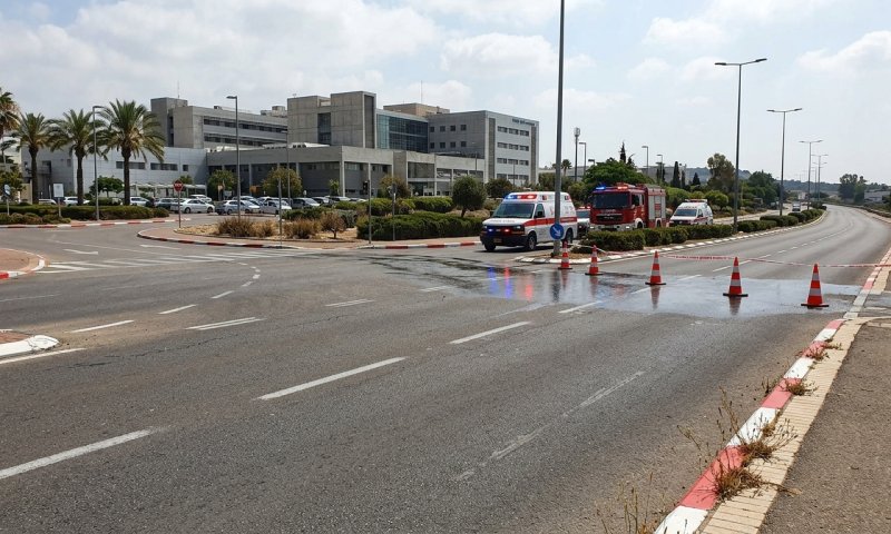 נהג שיכור פגע ברכב בחניון בית חולים בנהריה - וניסה לברוח