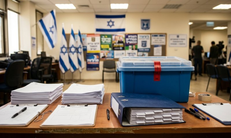 נסגרה הרשמת המפלגות לכנסת: הרשימות לבחירות סופיות