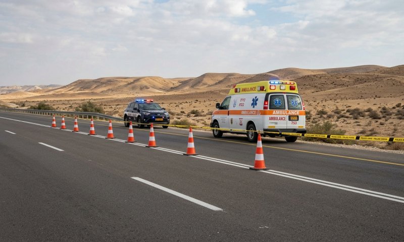 צעיר בן 20 נפצע קשה בתאונה עם משאית בכביש 25 בנגב