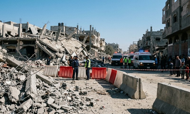 צה"ל חיסל שלושה מחבלים שחצו את הקו הצהוב בעזה