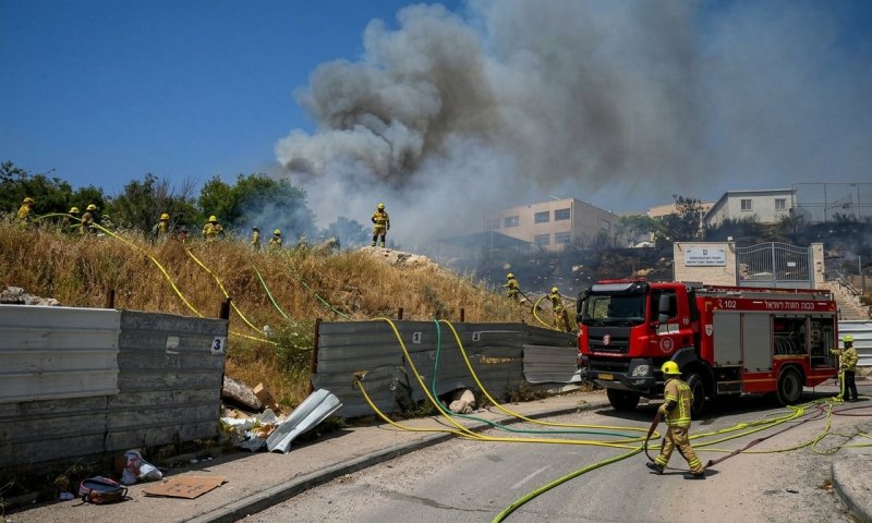 שריפה בבית שמש: 100 ילדי חיידר פונו מתלמוד תורה