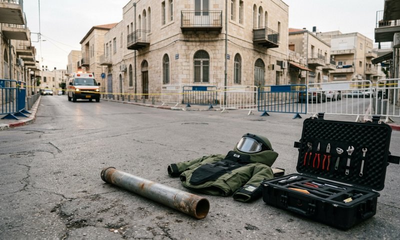 המאבק בפשיעה: המשטרה איתרה משגר RPG שהוסתר בצינור באזור טמרה