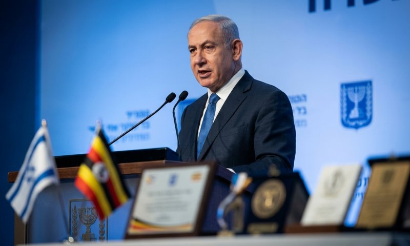 נתניהו בטקס אנטבה: "הרחקנו סכנה מנשק גרעיני בידי איראן"
