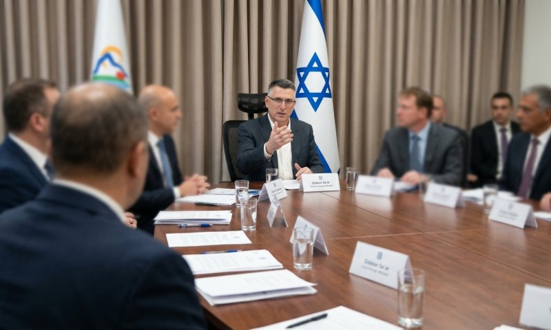סער במג'דל שמס: "אפעל להכרה של מדינות נוספות בריבונות ישראל בגולן"