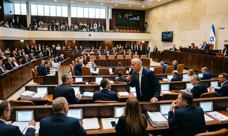 לפיד וליברמן מניחים חוק לפיזור הכנסת - ההצבעה ביום רביעי