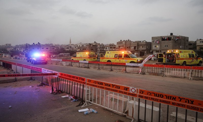 צה"ל שיגר מיירט לעבר מטרת שווא בדרום רצועת עזה