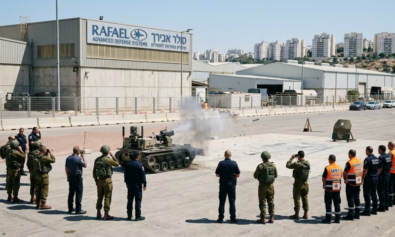 רפאל תערוך ניסויים בקריות הצהריים: "ייתכן שישמע רעש"