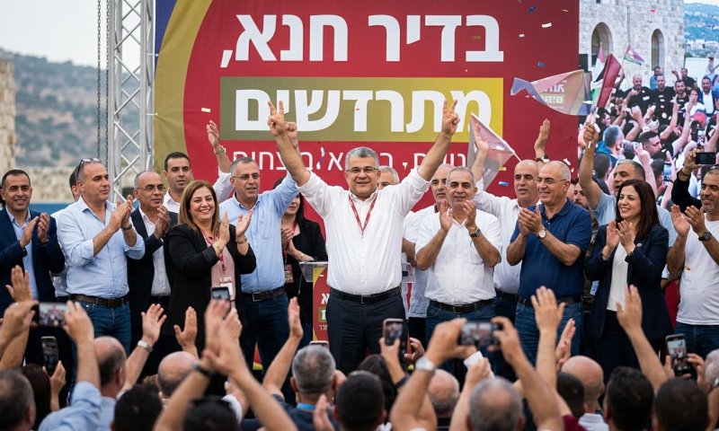 חד"ש בחרה יו"ר חדש: ג'בארין יחליף את עודה בראש הרשימה