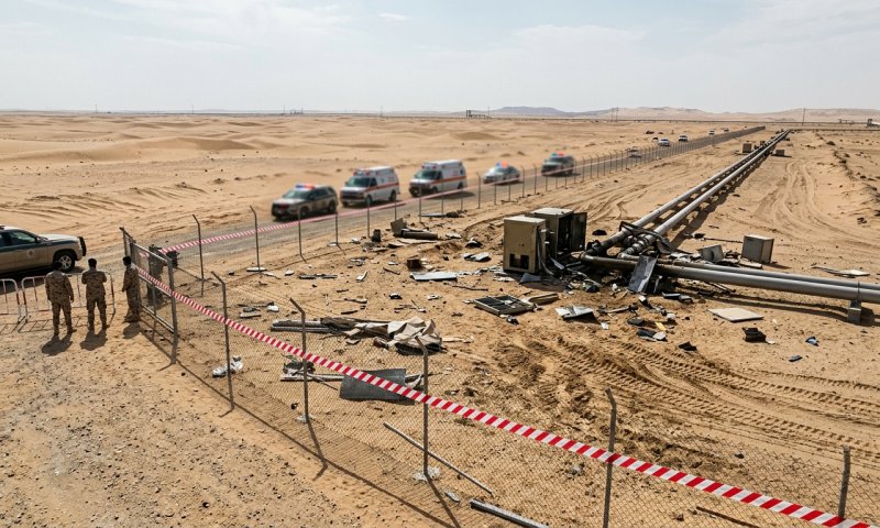 כטב"מים השביתו צינור נפט בסעודיה, המלאי יספיק לימים בלבד