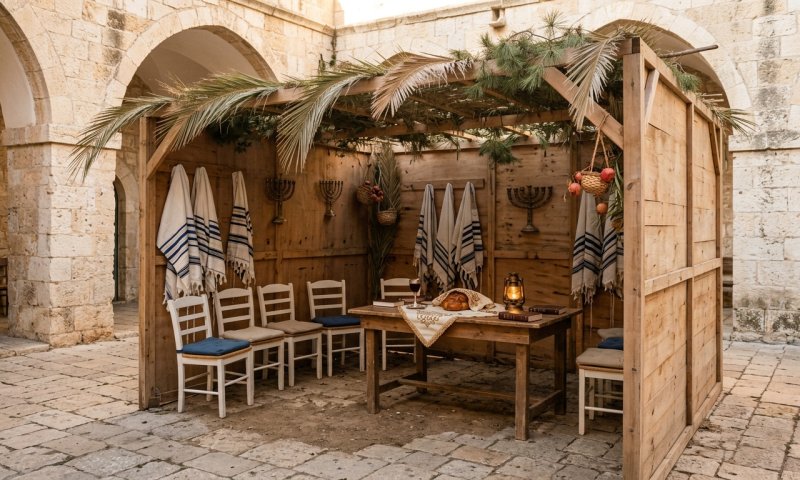 הרב הראשי בתפילת הודיה בסוכת ראב"ד תל אביב שניצל מאסון