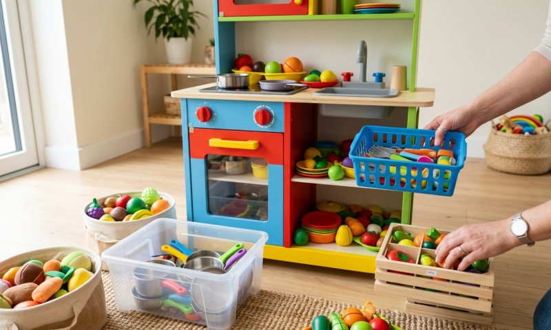 האם רצתה לזרוק את מטבח הצעצועים - והמשפחה יצאה מדעתה