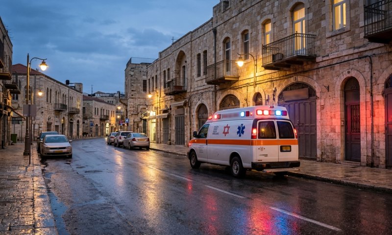 ניסיון שוד בירושלים: החשוד נורה ונפצע באורח קשה