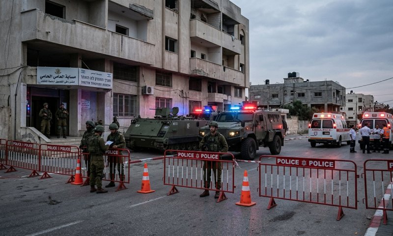 צה"ל חיסל מחבלים חמושים במפקדת חמאס בצפון רצועת עזה