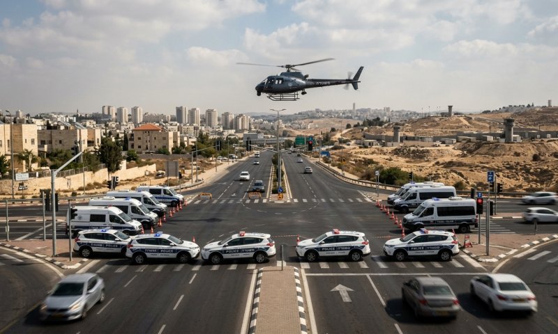 המשטרה פתחה בתרגיל חירום נרחב בדרום, בירושלים וביו"ש
