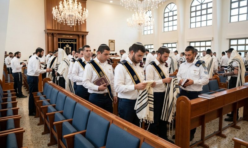 600 חיילים חרדים במסלול הטכנולוגי של צה"ל השתתפו ביום ישיבה