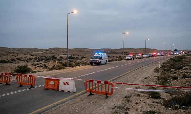 רצח כפול בנגב: שני גברים נורו למוות סמוך לכסייפה