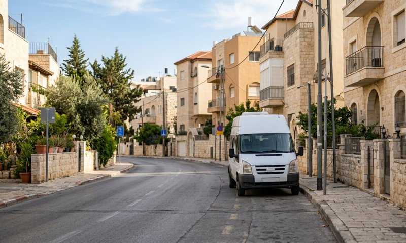 ירושלים: שוטרים חילצו ילדה בת 6 שנשכחה במיניבוס נעול