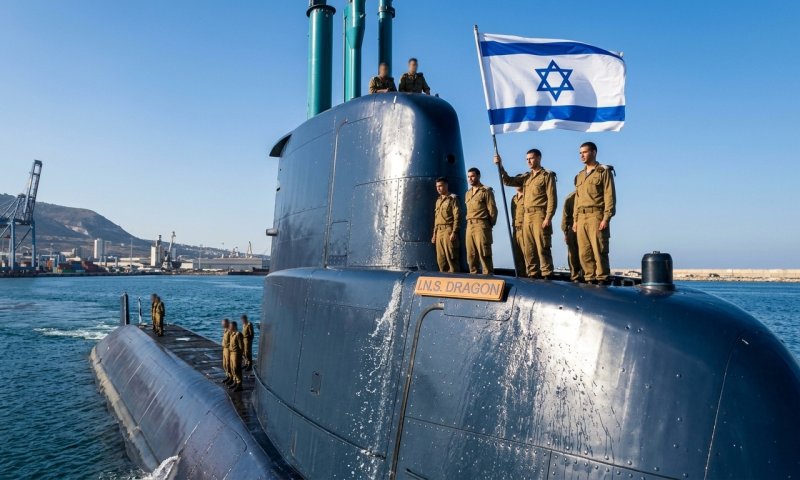 חצי מיליארד אירו: הצוללת המתקדמת ביותר של צה"ל הגיעה לישראל