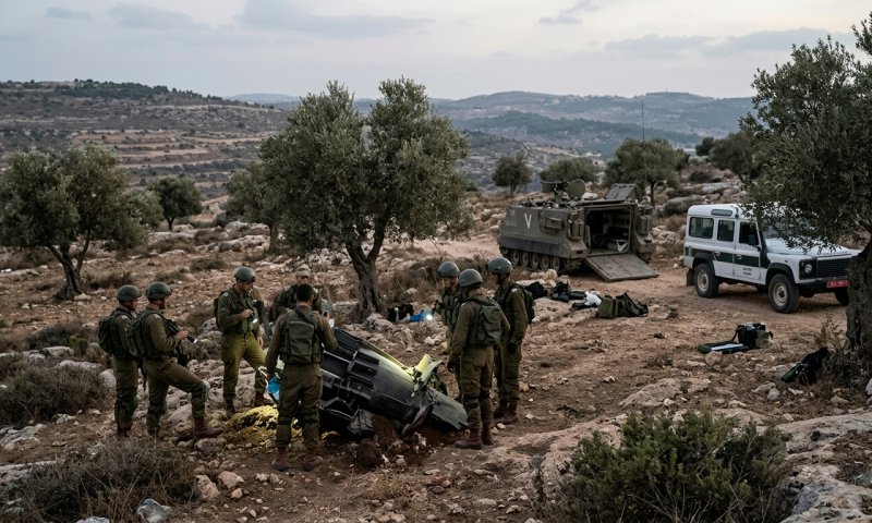 מל"ט נפל במרחב שומרה; צה"ל בודק את הפרטים
