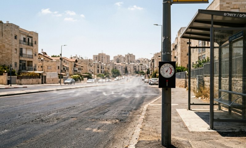 התרעה אדומה לעומס חום כבד: הטמפרטורות עולות ברחבי הארץ
