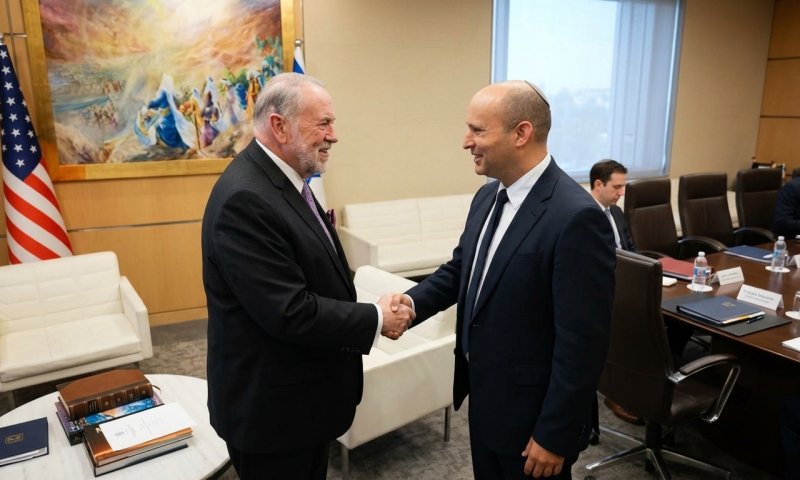 שגריר ארה"ב מגיב לסערה: "ביקשתי להיפגש עם איזנקוט, הוא סירב"