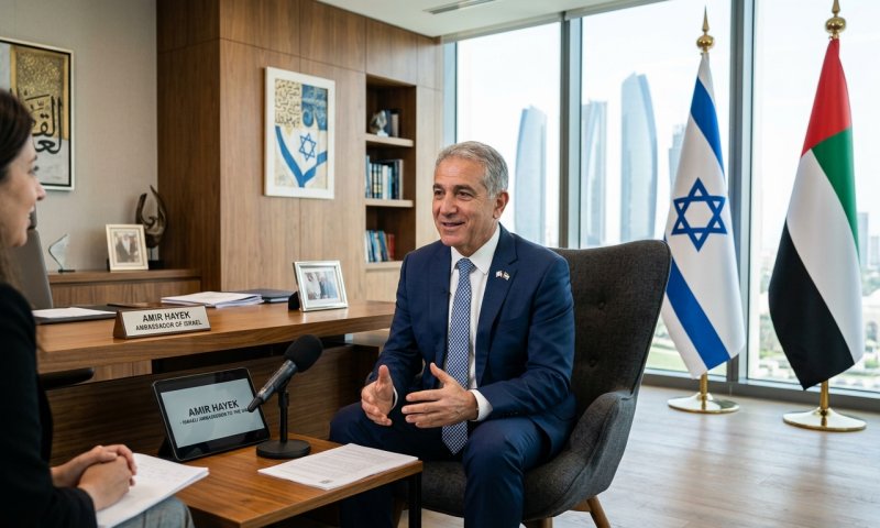 השגריר הישראלי באמירויות: "היחסים עולים ופורחים" - ודחה שאלות על ביירוט טילים