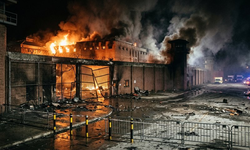 מרד קטלני בכלא בסוריה: אסירים הציתו תאים, 9 נהרגו ו-17 נפצעו