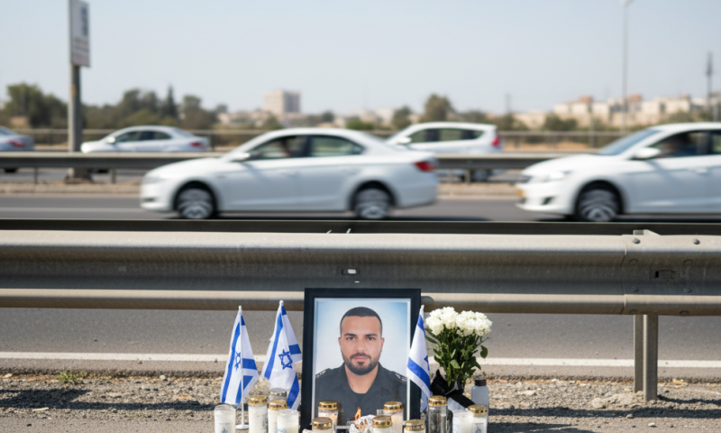 רס"מ אדיר קדוש ז"ל נפל בפיגוע ירי בכביש 4 סמוך ליבנה