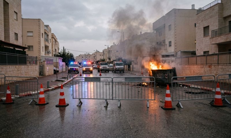 בן 9 נהרג מפיצוץ פח בוער בביתר עילית: החשד - קטינים הציתו
