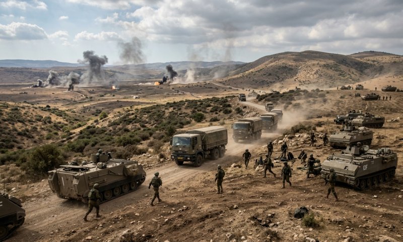 צה"ל מתרגל מחר בצפון הגולן: צפויים קולות ירי ופיצוצים