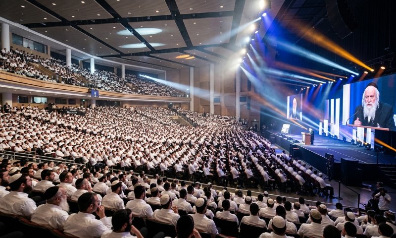 אלפים השתתפו במעמד "הקבלת פני רבו" של הציונות הדתית בירושלים