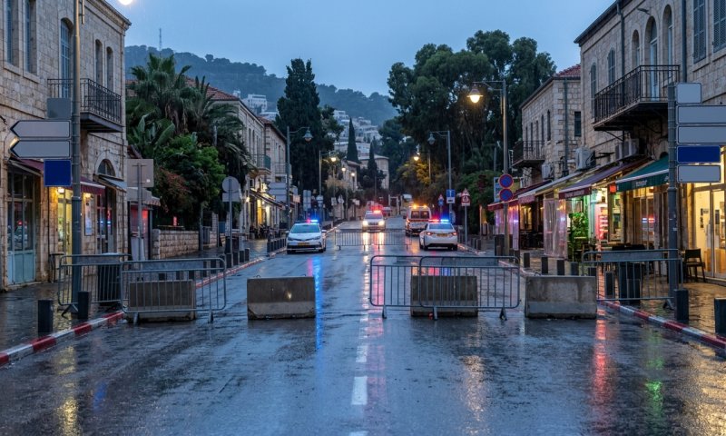 בן 70 נפצע קשה מירי ברחוב בחיפה