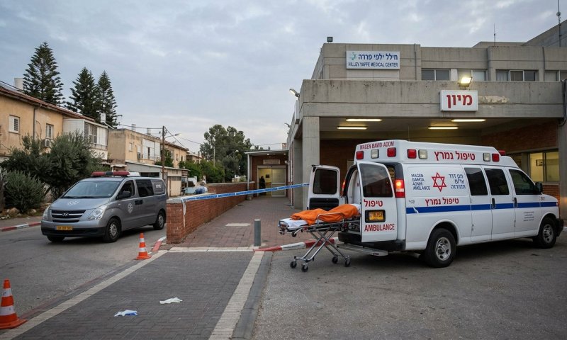 צעיר בן 22 נדקר בפרדס חנה-כרכור ופונה קשה לבית החולים