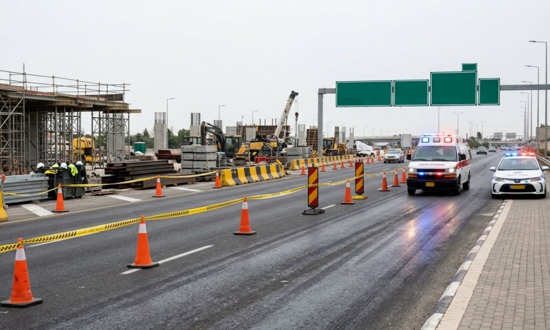 תאונת עבודה קטלנית: פועל כבן 50 נהרג באתר בנייה בבית ג'ן