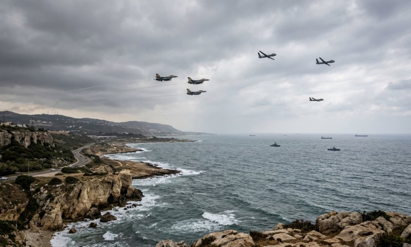 חיל האוויר מתרגל היום בצפון: רחפנים וכטב"מים ייראו לאורך קו החוף