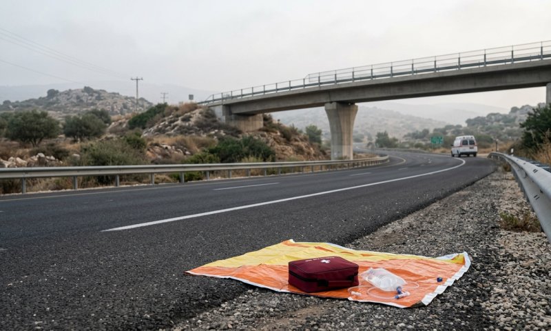 תינוק בן 8 חודשים אותר מעורפל הכרה עם מכת חום בצומת יהודיה