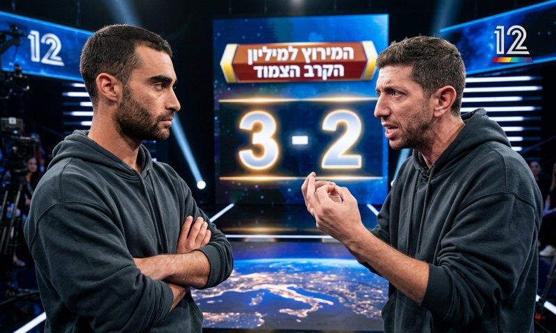 טום ואלמוג זכו במיליון: "המירוץ למיליון" ניצח את "האח הגדול" בנוקאאוט