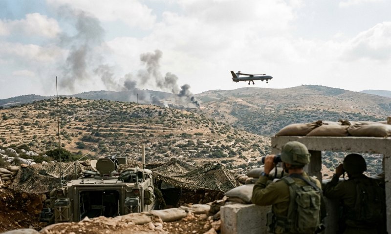 חיזבאללה שיגר רחפן נפץ לעבר כוחות צה"ל בדרום לבנון - ללא נפגעים
