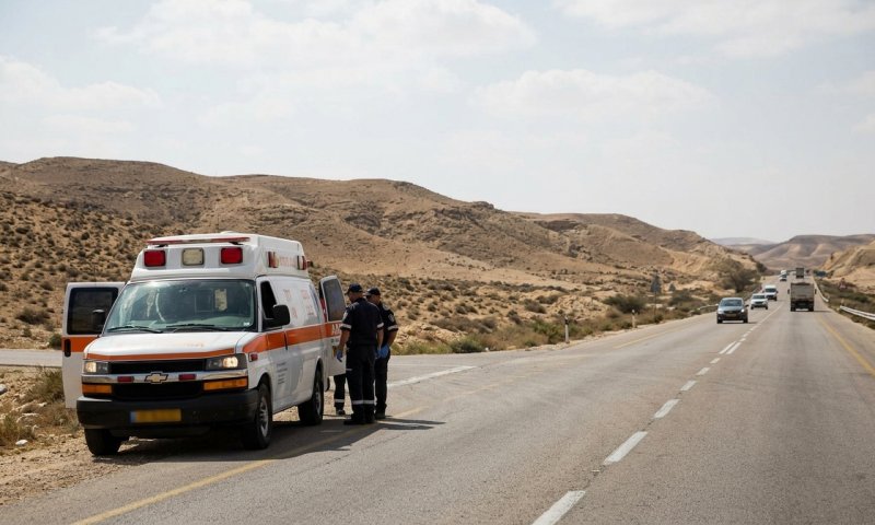 תינוק בן שנה וחצי נפגע מרכב בצומת הנגב - מצבו בינוני