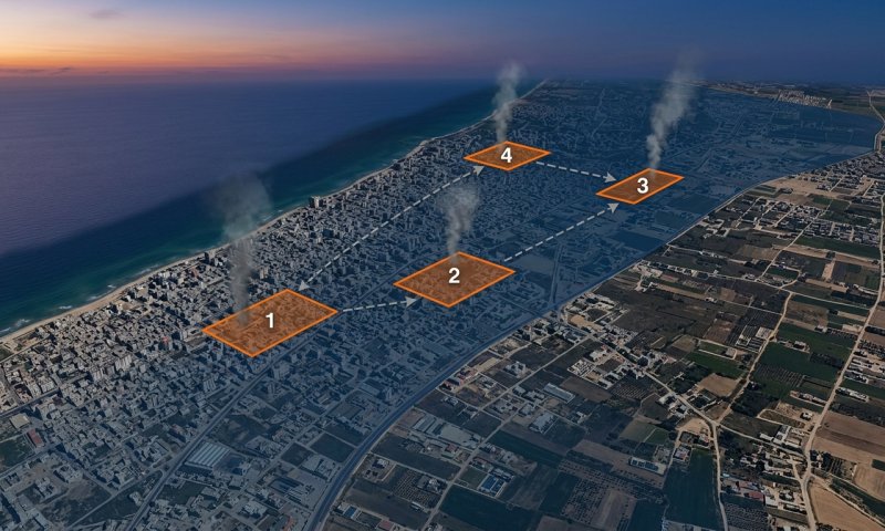 צה"ל ושב"כ השמידו ארבעה מחסני נשק של חמאס והג'יהאד בעזה