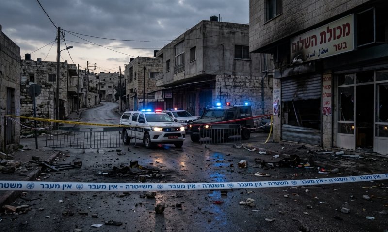 שני תושבי השומרון נעצרו בחשד לאלימות ויידוי אבנים בחווארה