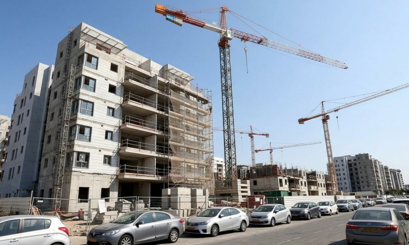 שיא היסטורי בהיתרי הבנייה, אך פחות דירות הגיעו לאכלוס