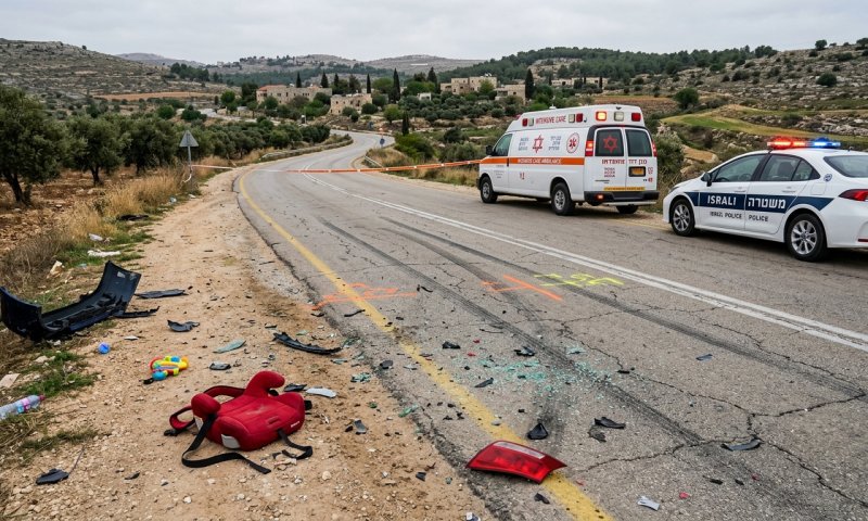 ילד בן 4 נפגע קשה מרכב בכפר עציון - פונה לשערי צדק