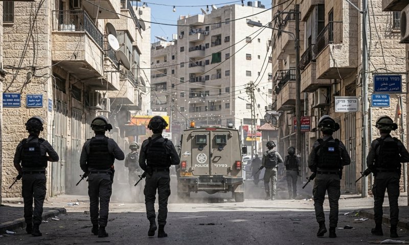 פשיטת ענק בשועפאט: מג"ב הרס תחנות דלק פיראטיות ותפס סמים